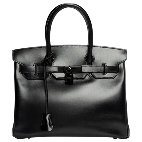 hermes black and white purse|hermes handbags black leather.